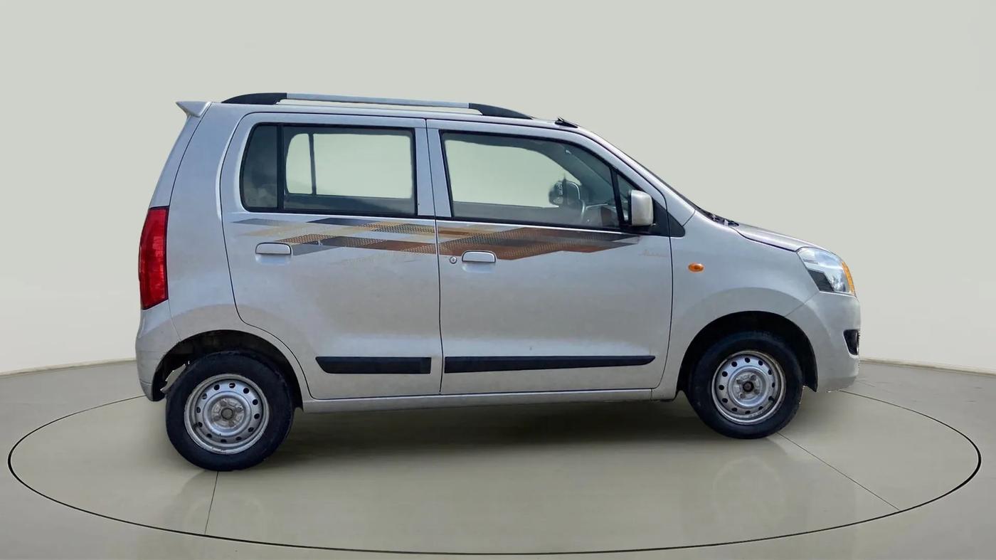 2015 Maruti Wagon R 1.0 LXI, Petrol, Manual, 40,964 km, Right Side View