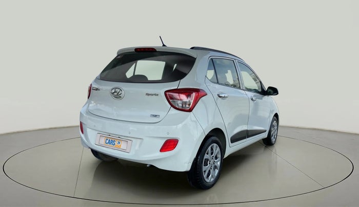 2014 Hyundai Grand i10 SPORTZ 1.2 KAPPA VTVT, Petrol, Manual, 32,089 km, Right Back Diagonal