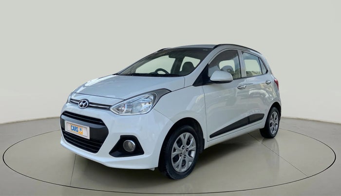 2014 Hyundai Grand i10 SPORTZ 1.2 KAPPA VTVT, Petrol, Manual, 32,089 km, Left Front Diagonal