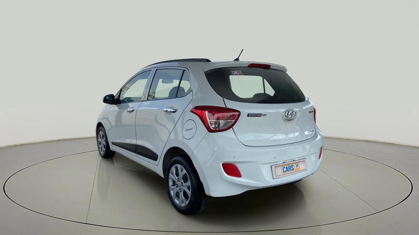 2014 Hyundai Grand i10 SPORTZ 1.2 KAPPA VTVT, Petrol, Manual, 32,089 km, Left Back Diagonal