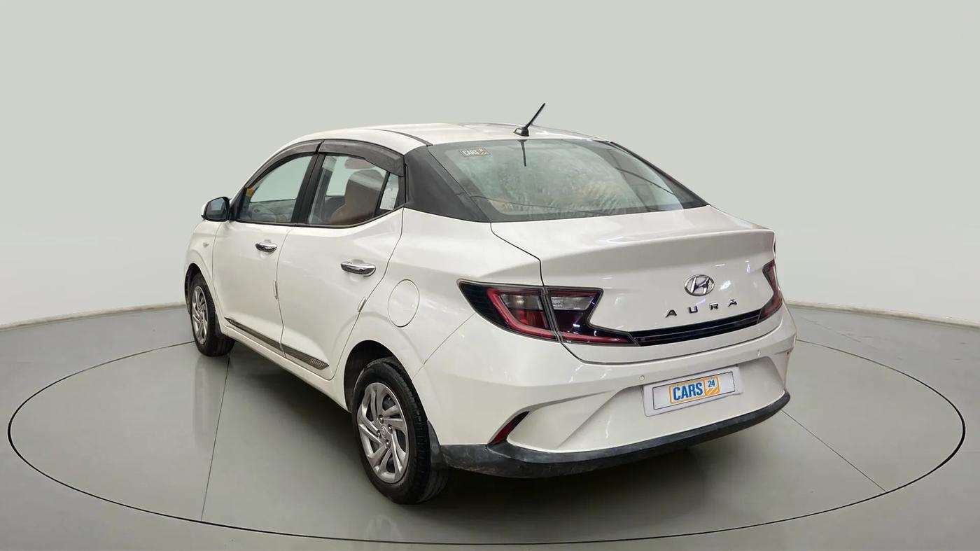 2020 Hyundai AURA S 1.2, Petrol, Manual, 39,345 km, Left Back Diagonal
