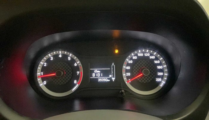 2020 Hyundai AURA S 1.2, Petrol, Manual, 39,345 km, Odometer Image