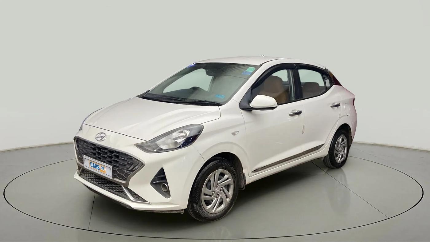 2020 Hyundai AURA S 1.2, Petrol, Manual, 39,345 km, Left Front Diagonal