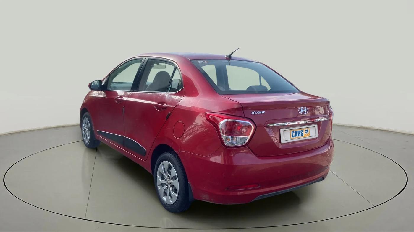 2016 Hyundai Xcent S 1.2, Petrol, Manual, 62,389 km, Left Back Diagonal
