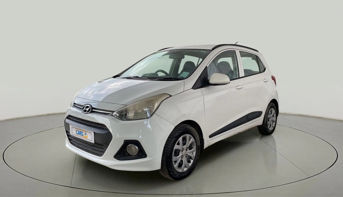 2016 Hyundai Grand i10 SPORTZ 1.2 KAPPA VTVT, CNG, Manual, 90,434 km, Left Front Diagonal