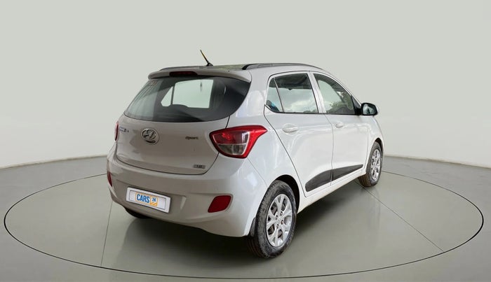 2016 Hyundai Grand i10 SPORTZ 1.2 KAPPA VTVT, CNG, Manual, 90,434 km, Right Back Diagonal