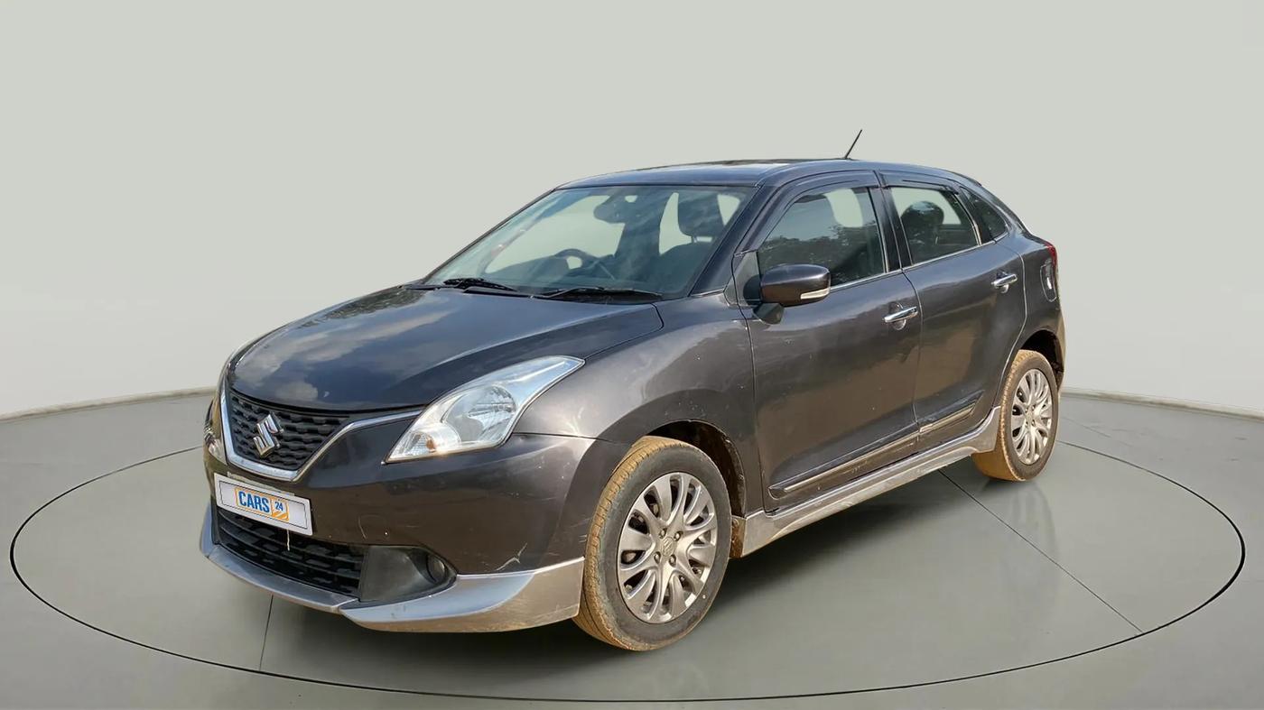 2017 Maruti Baleno ZETA CVT PETROL 1.2, CNG, Automatic, 1,12,410 km, Left Front Diagonal