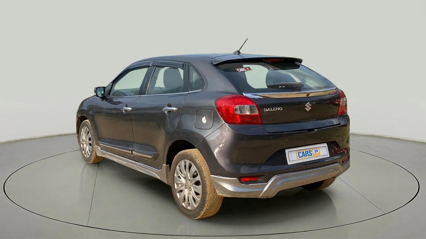 2017 Maruti Baleno ZETA CVT PETROL 1.2, CNG, Automatic, 1,12,410 km, Left Back Diagonal