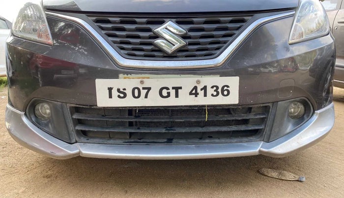 2017 Maruti Baleno ZETA CVT PETROL 1.2, Petrol, Automatic, 1,12,215 km, Front bumper - Minor scratches