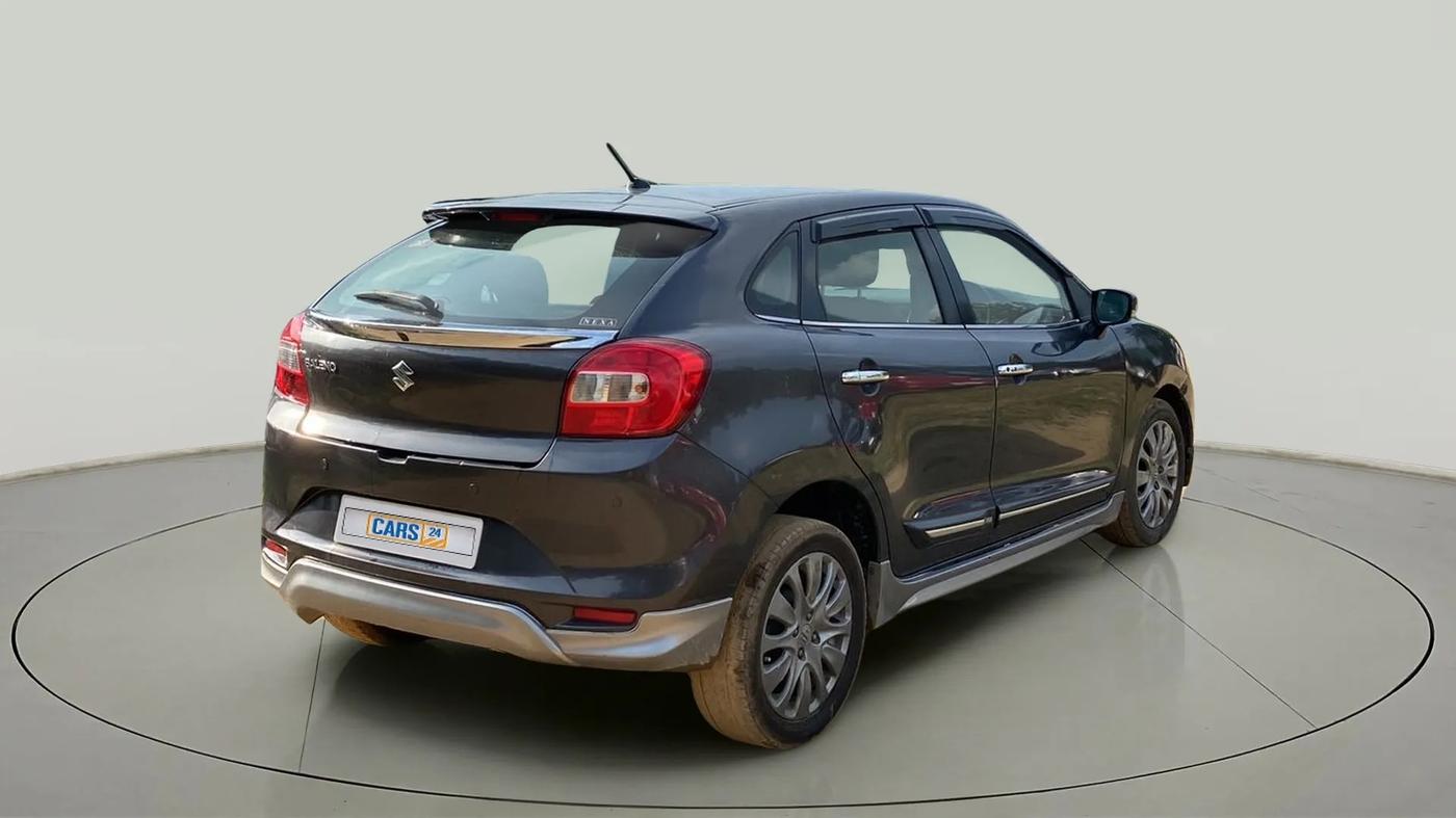 2017 Maruti Baleno ZETA CVT PETROL 1.2, CNG, Automatic, 1,12,410 km, Right Back Diagonal