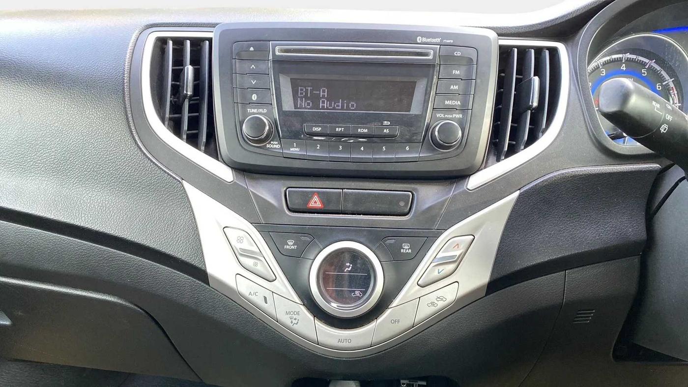 2017 Maruti Baleno ZETA CVT PETROL 1.2, CNG, Automatic, 1,12,410 km, Air Conditioner