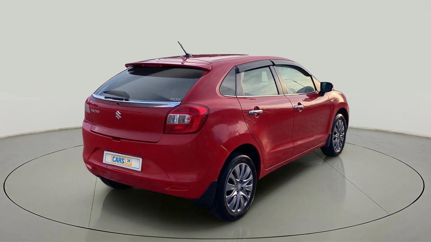 2017 Maruti Baleno ZETA CVT PETROL 1.2, Petrol, Automatic, 91,244 km, Right Back Diagonal
