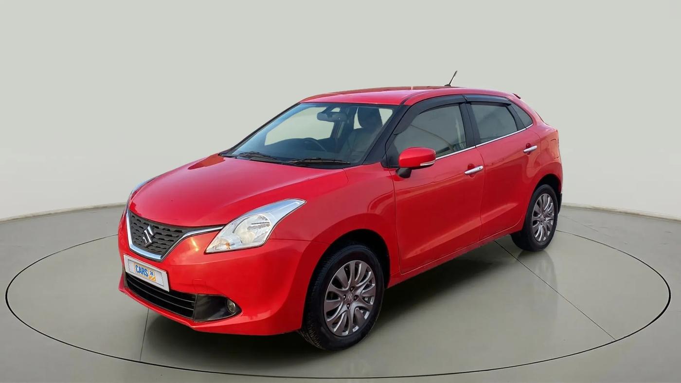 2017 Maruti Baleno ZETA CVT PETROL 1.2, Petrol, Automatic, 91,244 km, Left Front Diagonal
