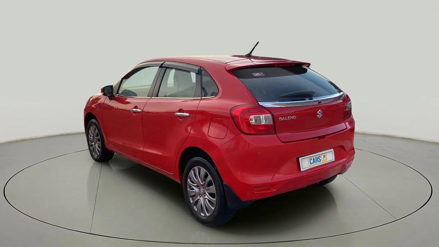2017 Maruti Baleno ZETA CVT PETROL 1.2, Petrol, Automatic, 91,244 km, Left Back Diagonal