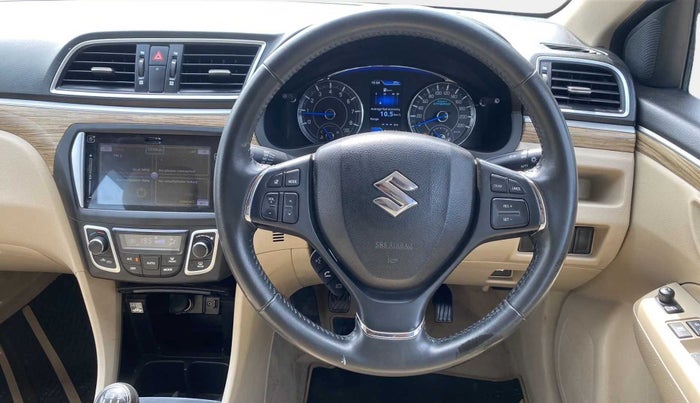 2020 Maruti Ciaz ALPHA 1.5 SHVS PETROL, Petrol, Manual, 35,137 km, Steering Wheel Close Up