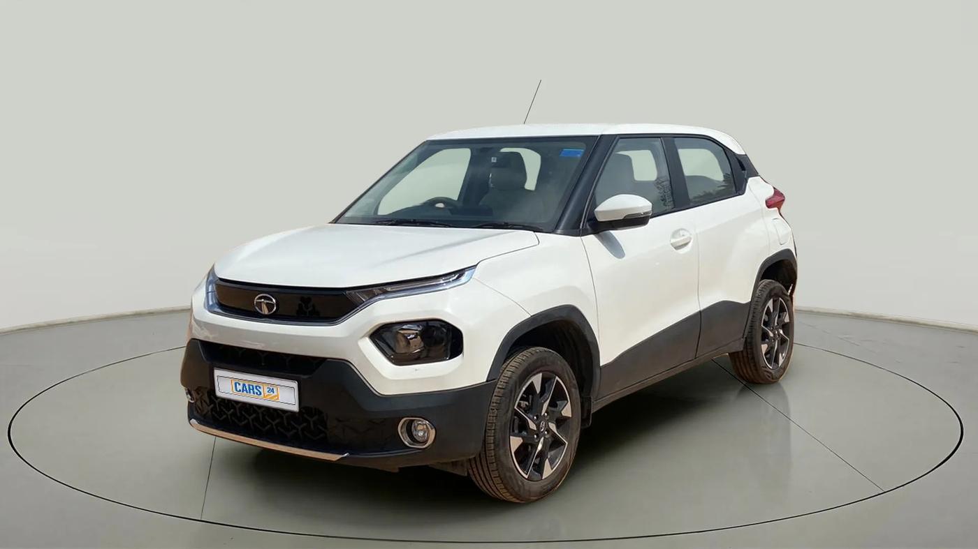 2021 Tata PUNCH ACCOMPLISHED AMT, Petrol, Automatic, 8,945 km, Left Front Diagonal