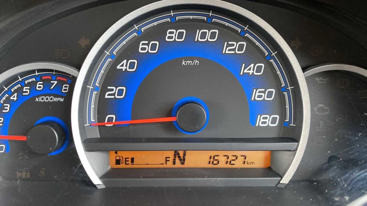 2017 Maruti Wagon R 1.0 VXI AMT, Petrol, Automatic, 16,730 km, Odometer Image