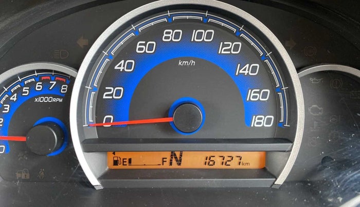 2017 Maruti Wagon R 1.0 VXI AMT, Petrol, Automatic, 16,730 km, Odometer Image