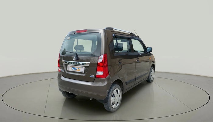 2017 Maruti Wagon R 1.0 VXI AMT, Petrol, Automatic, 16,730 km, Right Back Diagonal