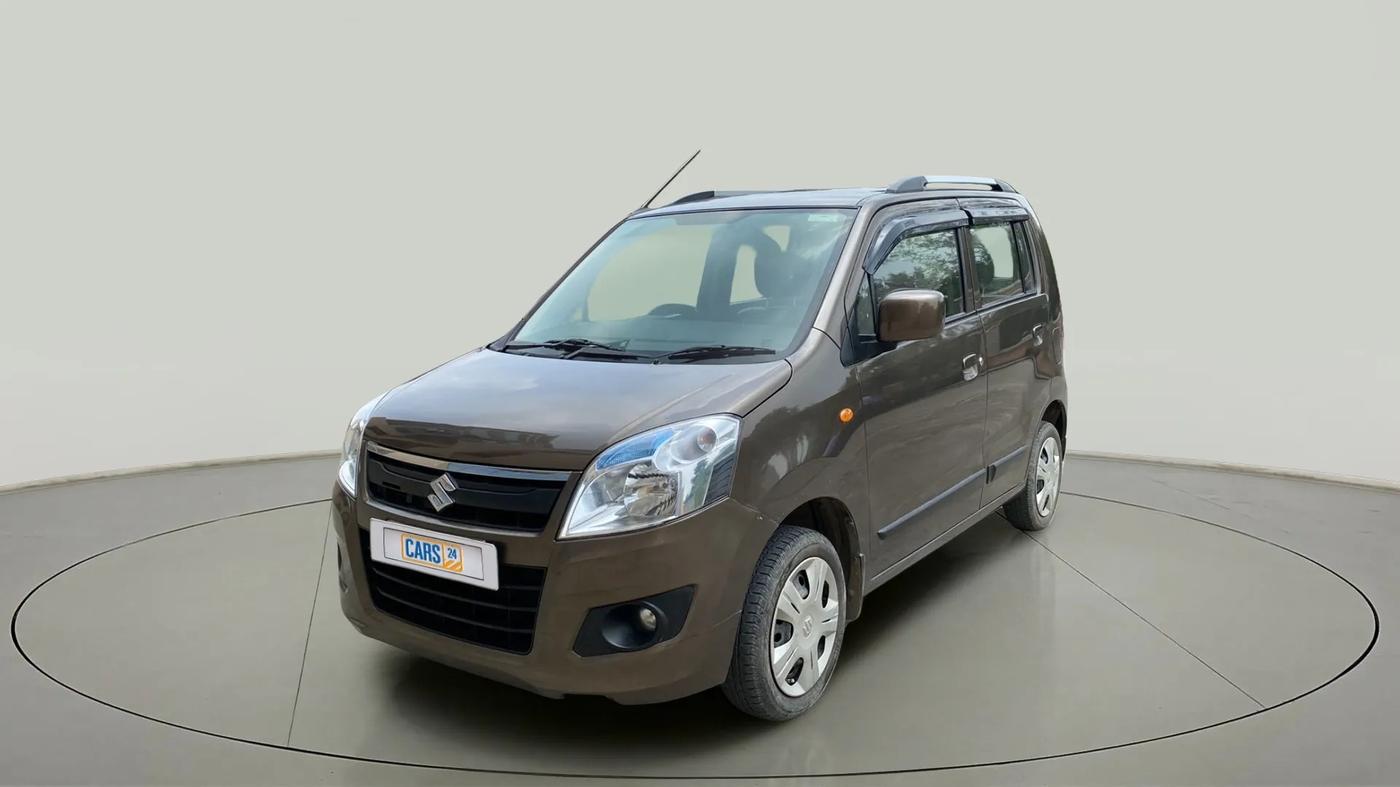 2017 Maruti Wagon R 1.0 VXI AMT, Petrol, Automatic, 16,730 km, Left Front Diagonal