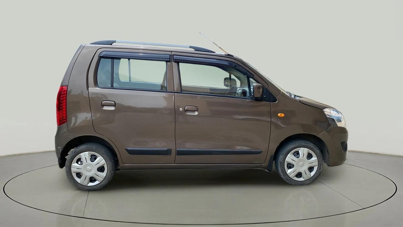 2017 Maruti Wagon R 1.0 VXI AMT, Petrol, Automatic, 16,730 km, Right Side View