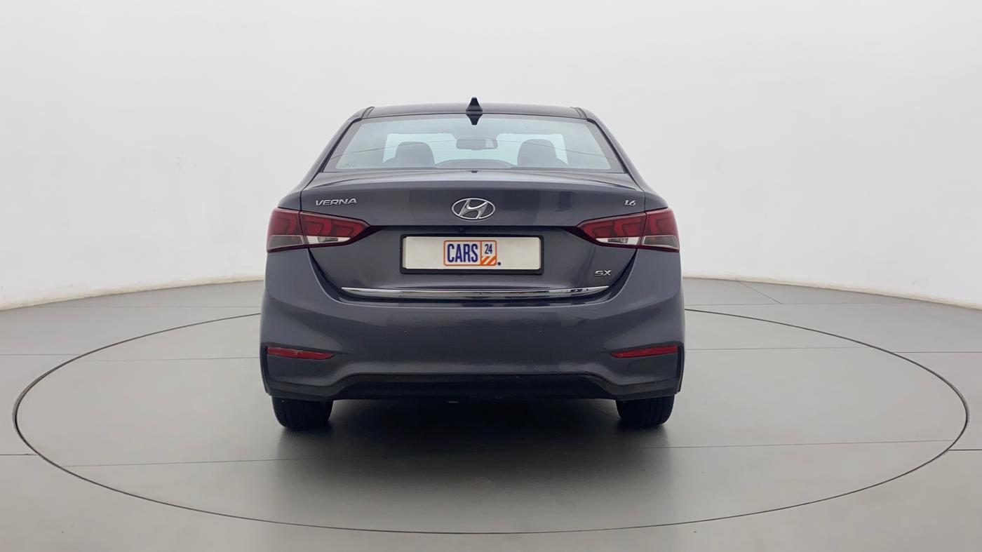 2019 Hyundai Verna 1.6 VTVT SX + AT, Petrol, Automatic, 70,585 km, Back/Rear