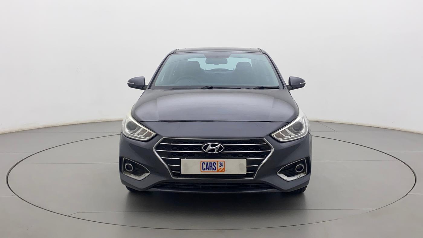 2019 Hyundai Verna 1.6 VTVT SX + AT, Petrol, Automatic, 70,585 km, Front