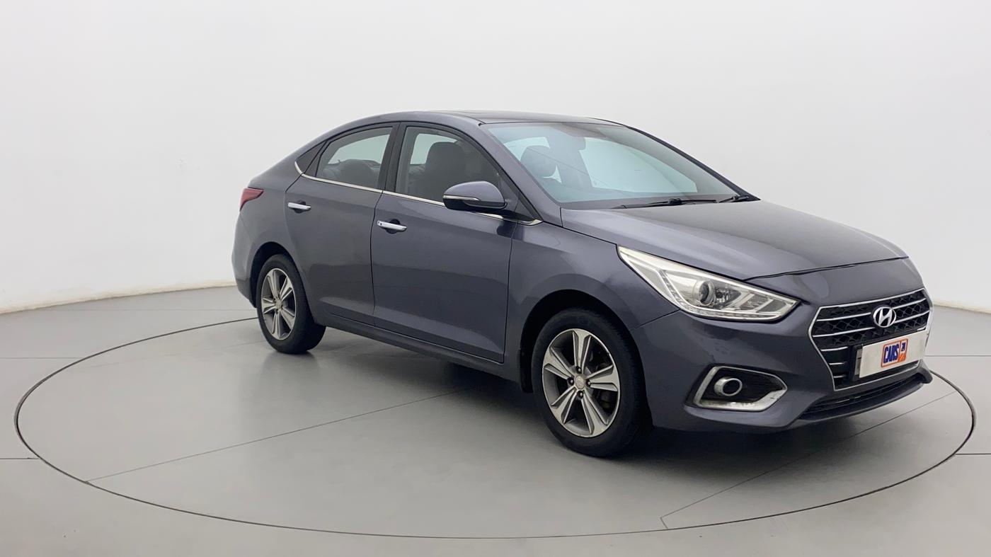 2019 Hyundai Verna 1.6 VTVT SX + AT, Petrol, Automatic, 70,585 km, SRP