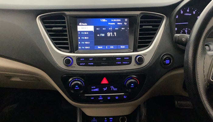 2019 Hyundai Verna 1.6 VTVT SX + AT, Petrol, Automatic, 70,231 km, Air Conditioner