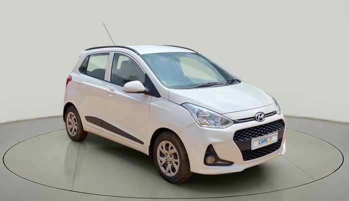 2019 Hyundai Grand i10 SPORTZ 1.2 KAPPA VTVT, Petrol, Manual, 65,226 km, Right Front Diagonal