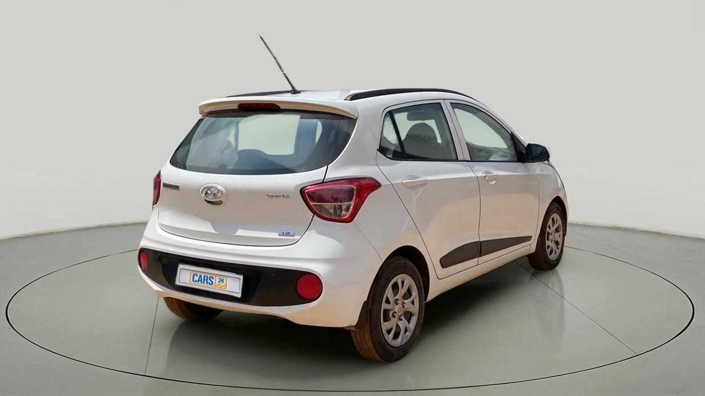 2019 Hyundai Grand i10 SPORTZ 1.2 KAPPA VTVT, Petrol, Manual, 65,226 km, Right Back Diagonal