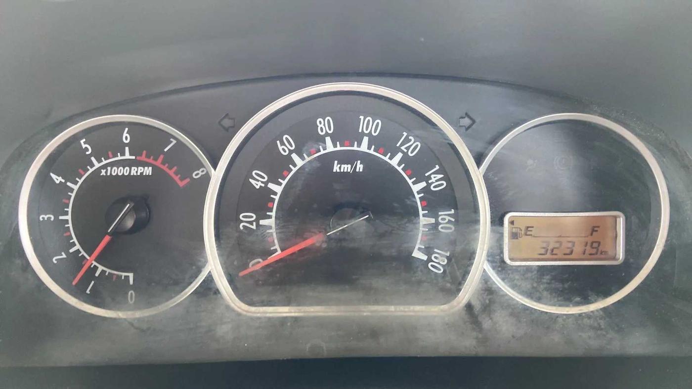 2012 Maruti Alto K10 VXI, Petrol, Manual, 32,167 km, Odometer Image