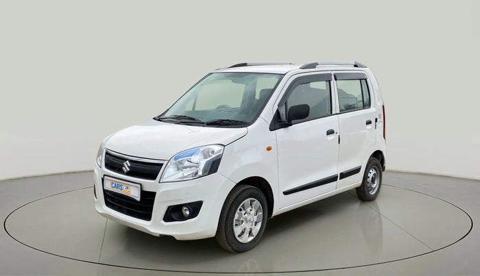 2018 Maruti Wagon R 1.0 LXI CNG, CNG, Manual, 1,13,449 km, Left Front Diagonal