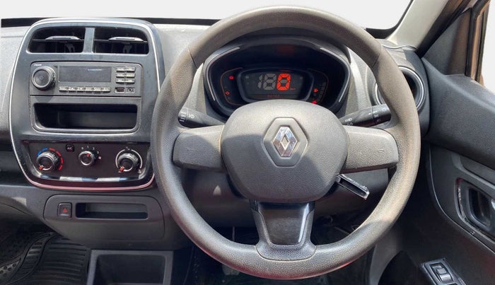 2018 Renault Kwid RXL, Petrol, Manual, 90,747 km, Steering Wheel Close Up