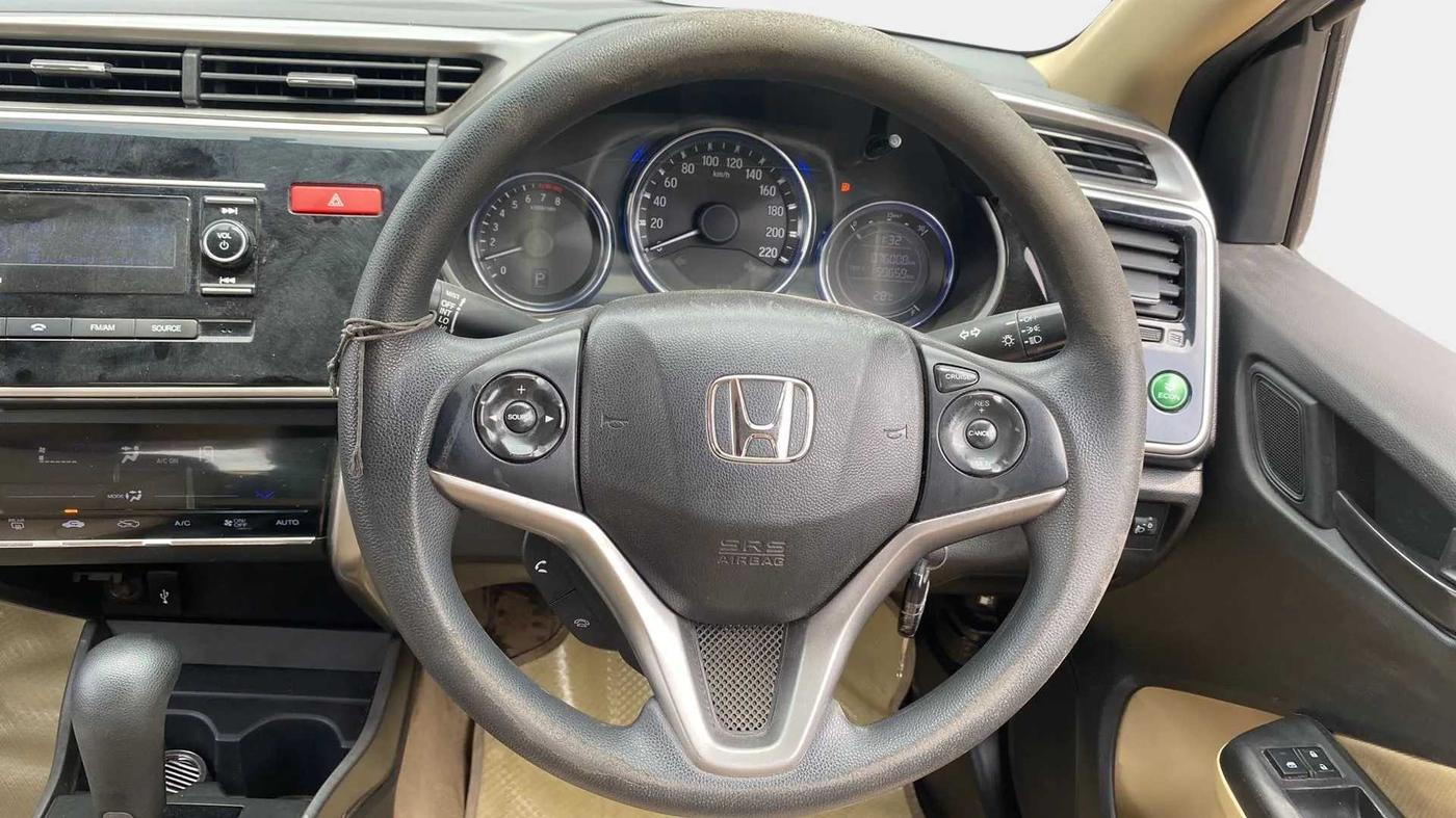 2015 Honda City 1.5L I-VTEC SV CVT, Petrol, Automatic, 76,299 km, Steering Wheel Close Up