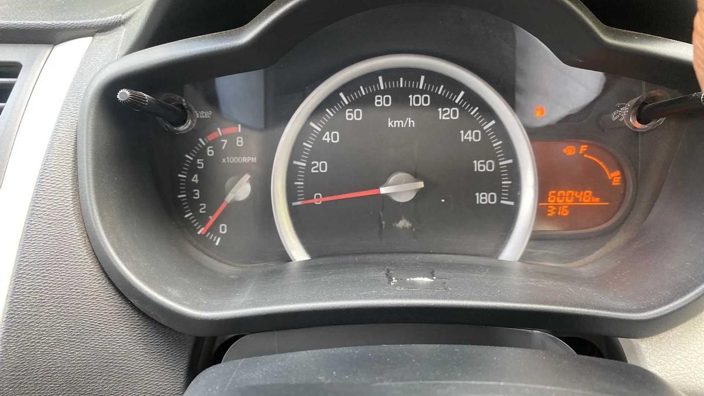 2017 Maruti Celerio ZXI, Petrol, Manual, 60,055 km, Odometer Image