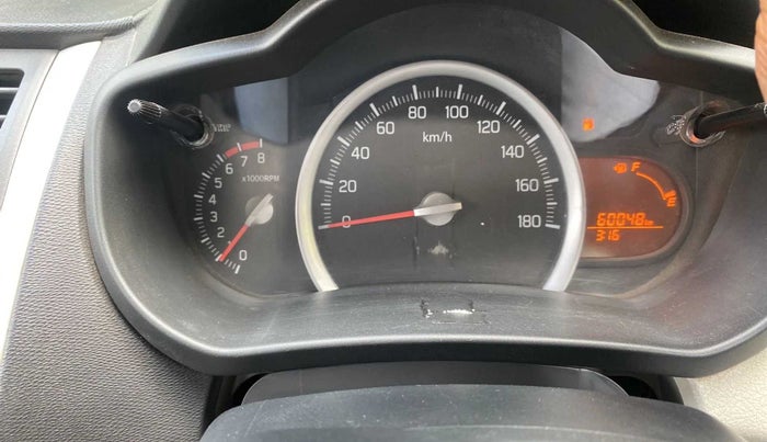 2017 Maruti Celerio ZXI, Petrol, Manual, 60,055 km, Odometer Image