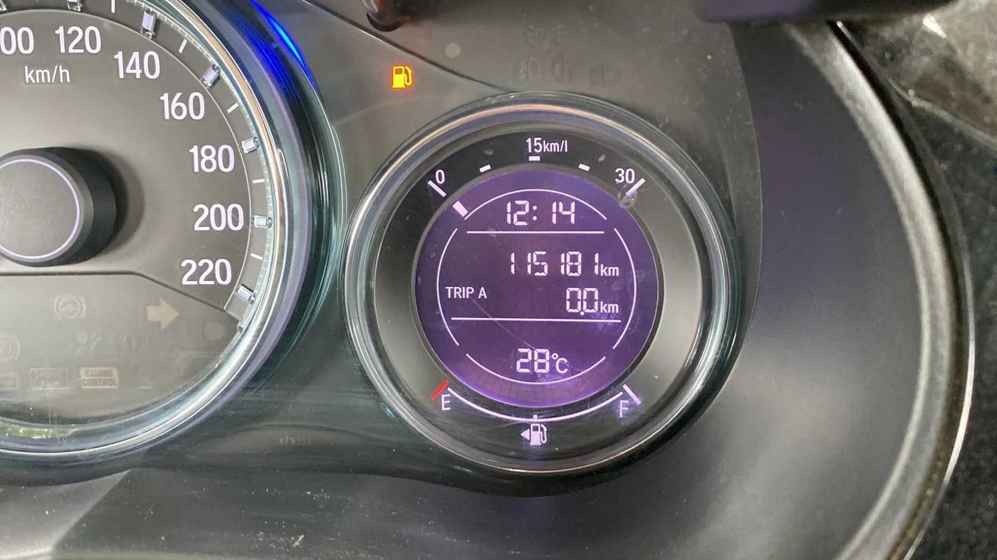 2017 Honda City 1.5L I-VTEC V MT, Petrol, Manual, 1,15,479 km, Odometer Image