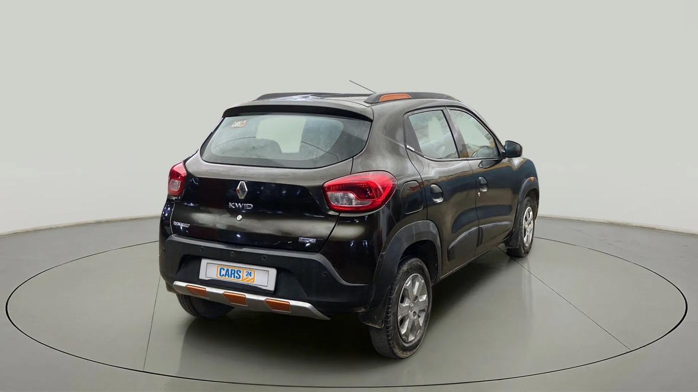2017 Renault Kwid CLIMBER 1.0 AMT, Petrol, Automatic, 47,819 km, Right Back Diagonal