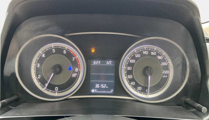 2018 Maruti Dzire ZXI PLUS, Petrol, Manual, 36,225 km, Odometer Image