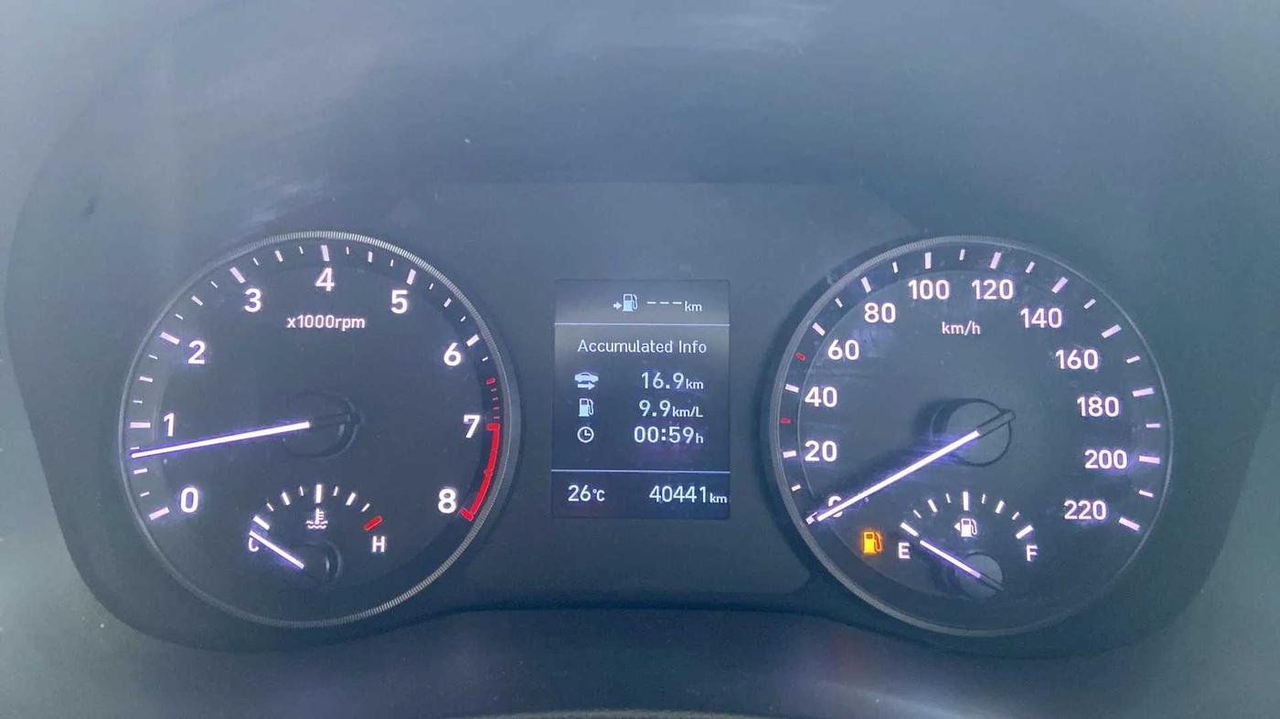 2019 Hyundai Verna 1.6 VTVT SX, Petrol, Manual, 40,668 km, Odometer Image