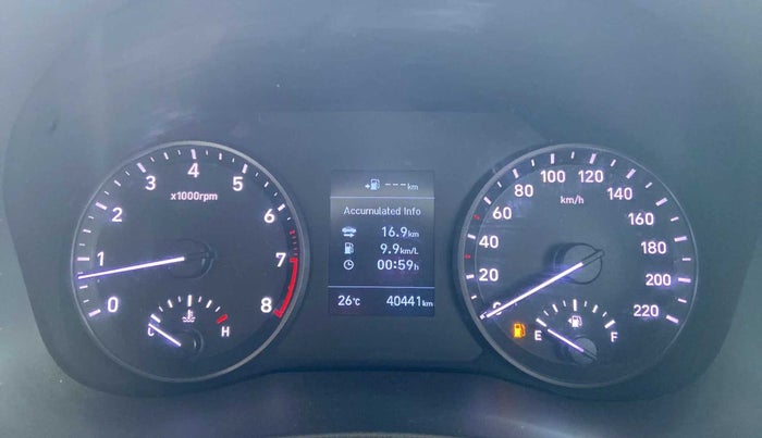 2019 Hyundai Verna 1.6 VTVT SX, Petrol, Manual, 40,668 km, Odometer Image