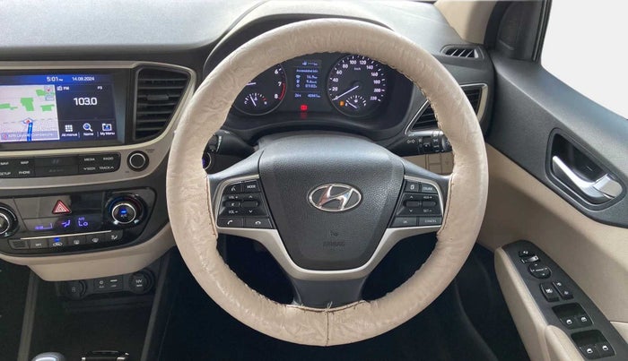 2019 Hyundai Verna 1.6 VTVT SX, Petrol, Manual, 40,668 km, Steering Wheel Close Up