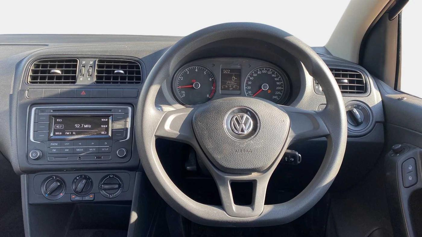 2018 Volkswagen Ameo COMFORTLINE 1.0L, Petrol, Manual, 27,412 km, Steering Wheel Close Up