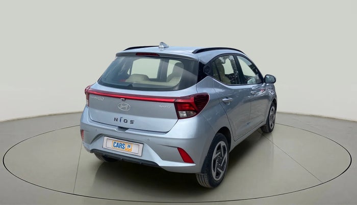 2023 Hyundai GRAND I10 NIOS SPORTZ 1.2 KAPPA VTVT, Petrol, Manual, 2,294 km, Right Back Diagonal