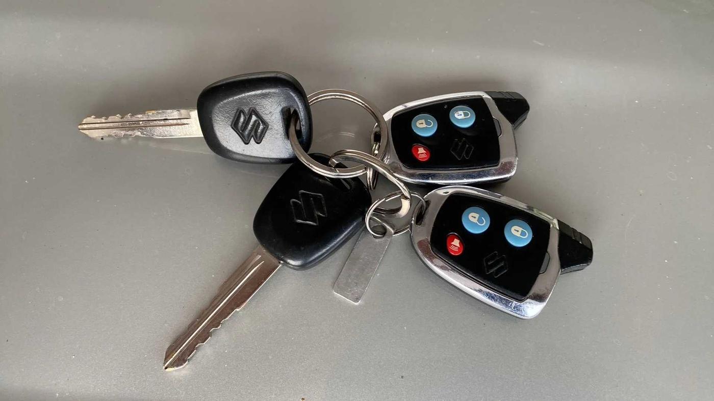 2020 Maruti Celerio VXI (O) CNG, CNG, Manual, 44,011 km, Key Close Up