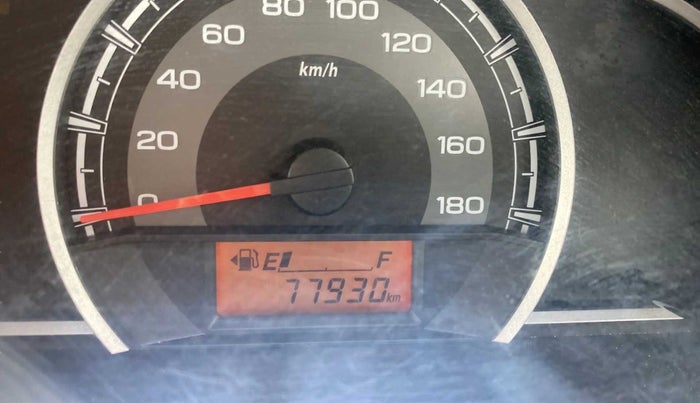 2017 Maruti Alto 800 LXI, Petrol, Manual, 77,919 km, Odometer Image