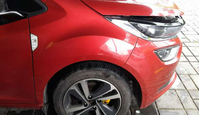 2022 Tata ALTROZ XZA PLUS, Petrol, Automatic, 33,124 km, Right fender - Slightly dented