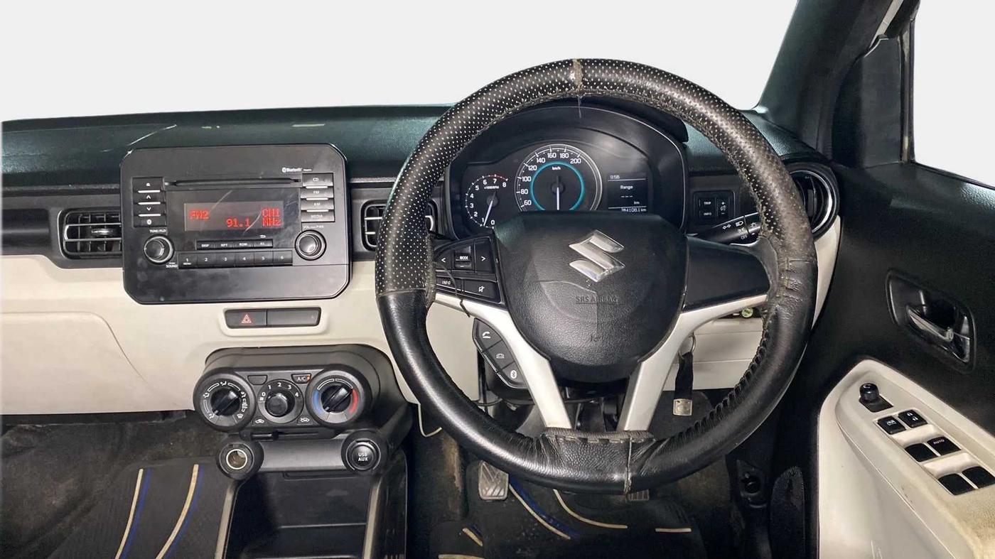 2019 Maruti IGNIS DELTA 1.2, Petrol, Manual, 95,044 km, Steering Wheel Close Up