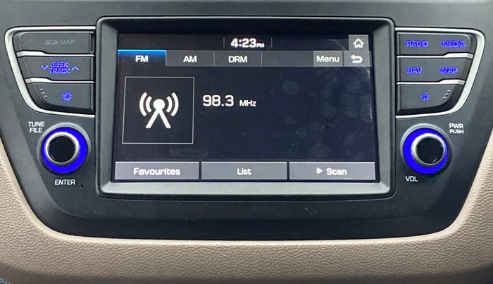 2019 Hyundai Elite i20 1.2 SPORTS PLUS VTVT, Petrol, Manual, 40,738 km, Infotainment System